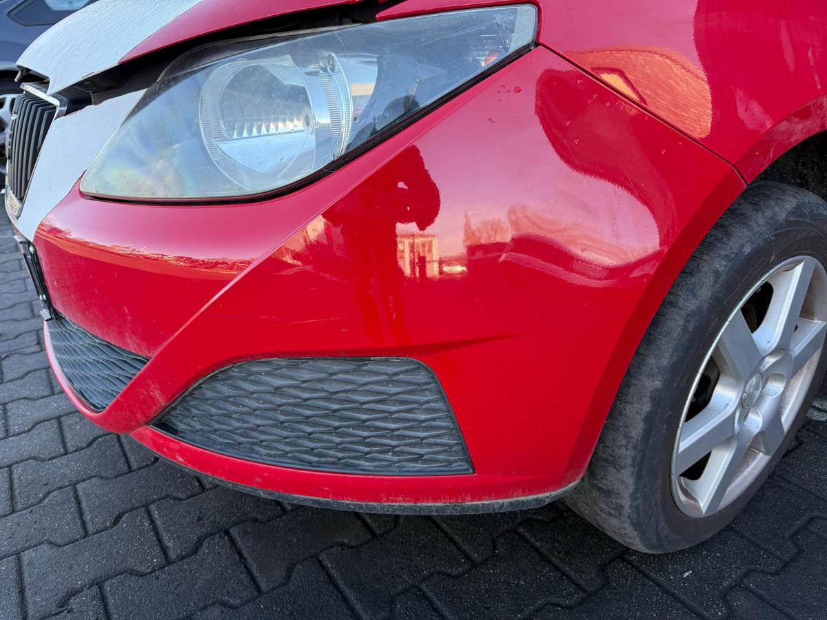 Seat Ibiza 6J original Sto&szlig;stange Sto&szlig;f&auml;nger vorn LS3H Emocion Vorfacelift BJ09